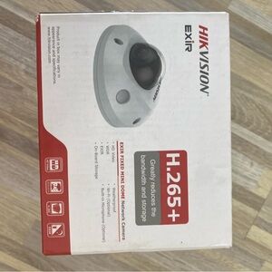 Hikvision 6MP AcuSense DS-2CD2566G2-IS Mini Dome IP Camera Built-In Mic Audio
